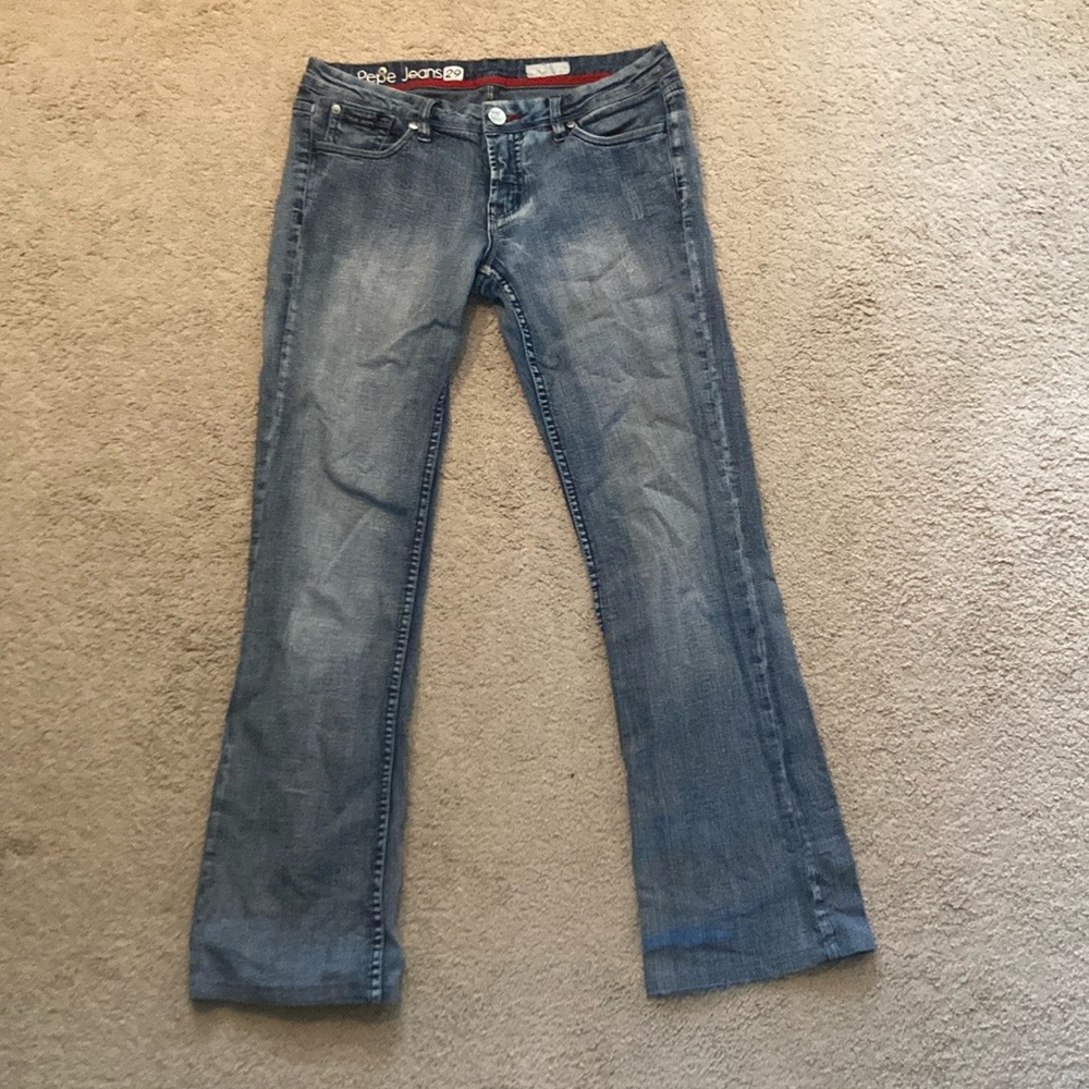 Women’s Size 29 Low Rise Pepe Jeans